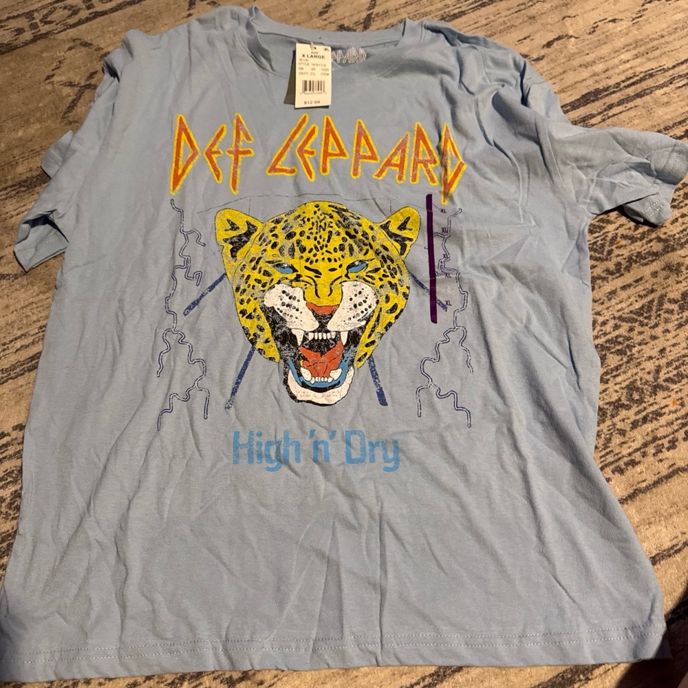 Blue Graphic T-Shirt